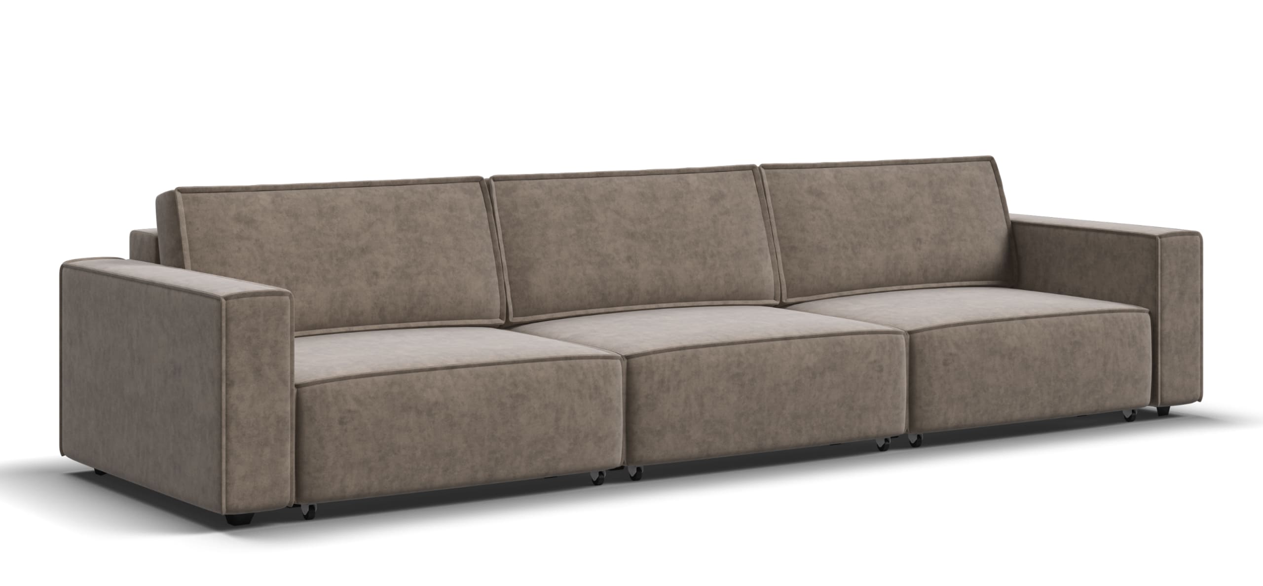 Диван Босс Софт Модуль Макс Велюр Роял тауп