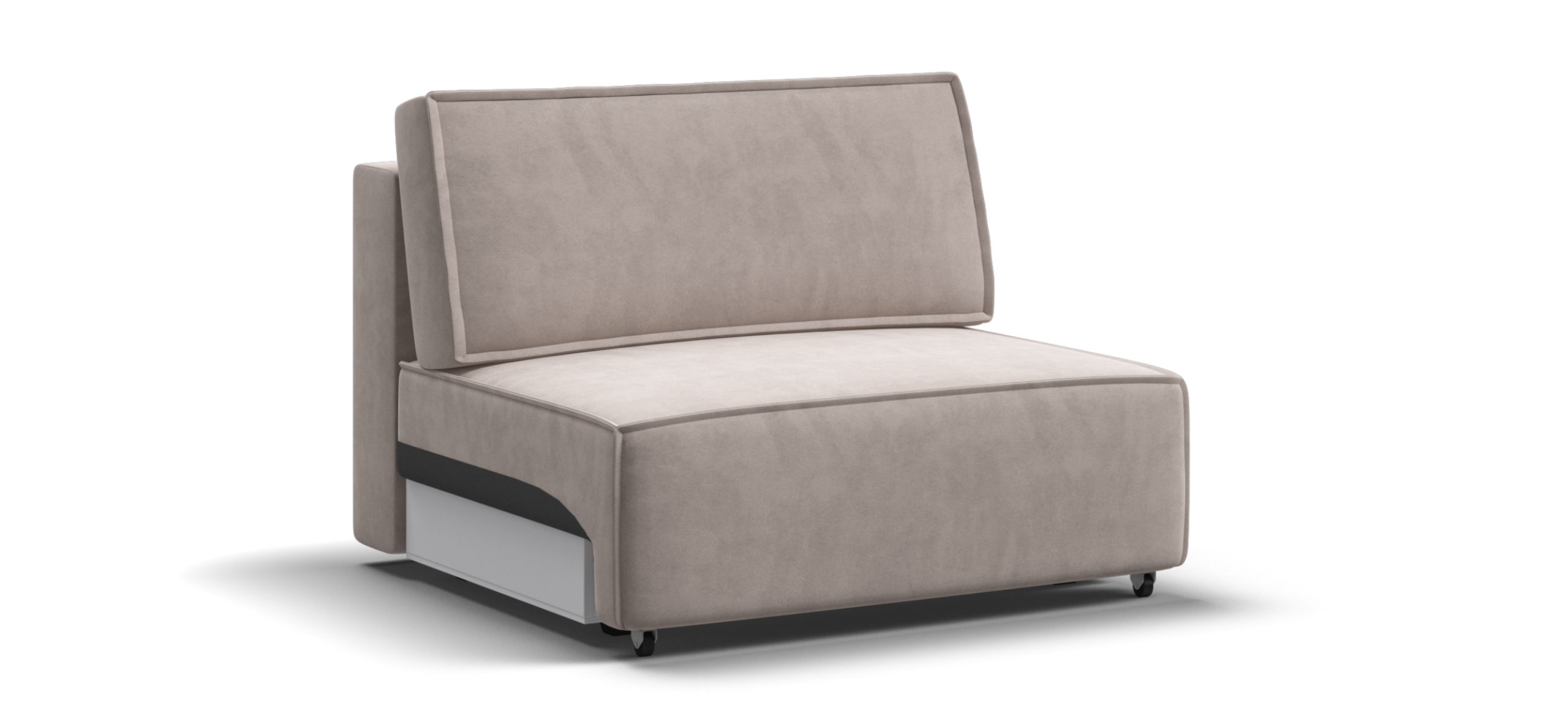 Босс Софт Модуль спальное место Велюр Монолит латте