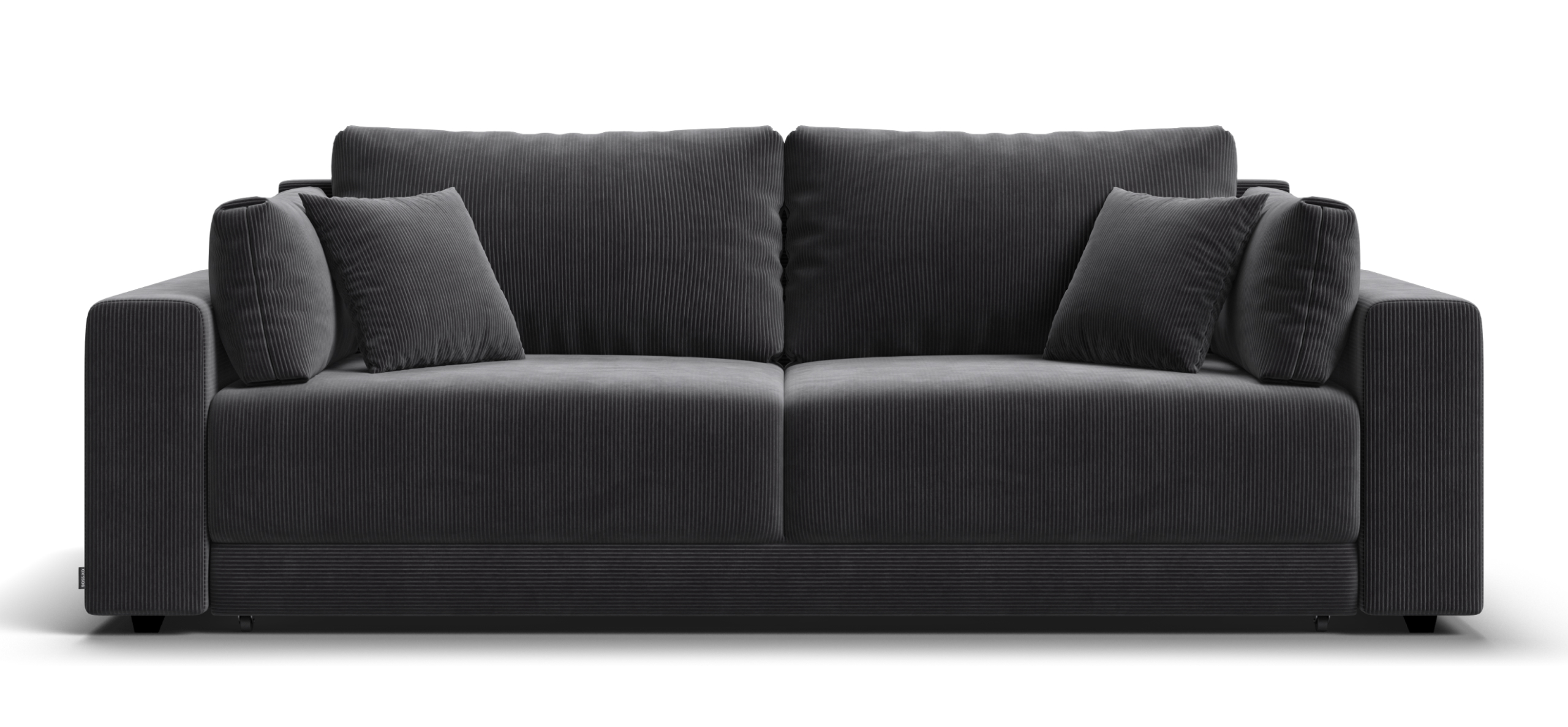 Диван Босс Прайм Вельвет Корд графит