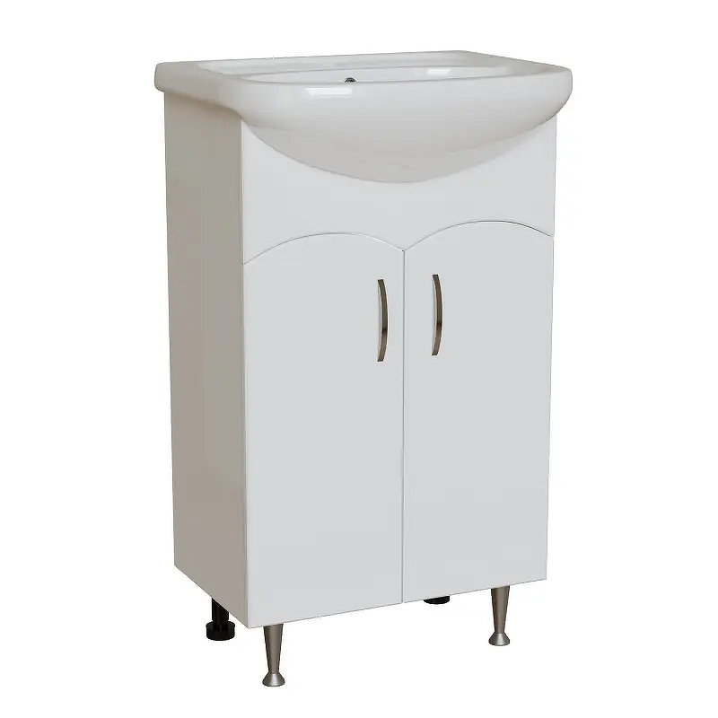 Тумба под раковину Mixline Формат 50 557794 цвет Белый