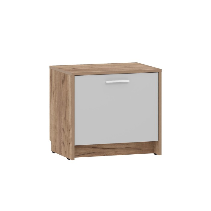 Тумба для обуви «Нортон», 550×400×496 мм, цвет дуб крафт табачный/серый