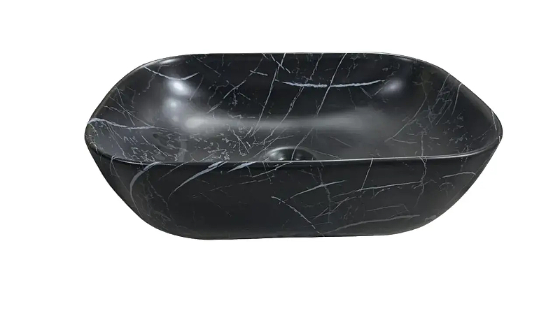 Раковина-чаша Ceruttispa 50 CR8217MMB 10369 цвет Черный матовый мрамор