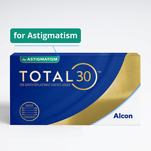 TOTAL30  for Astigmatism (3 линзы)