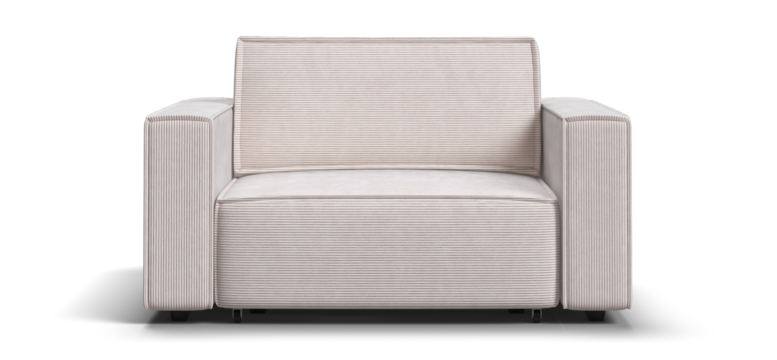 Кресло Босс Софт Модуль Вельвет Корд бежевый