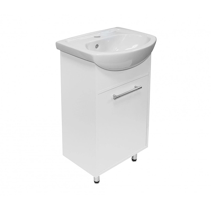 Тумба под раковину Mixline АлАн 45 535684 цвет Белый