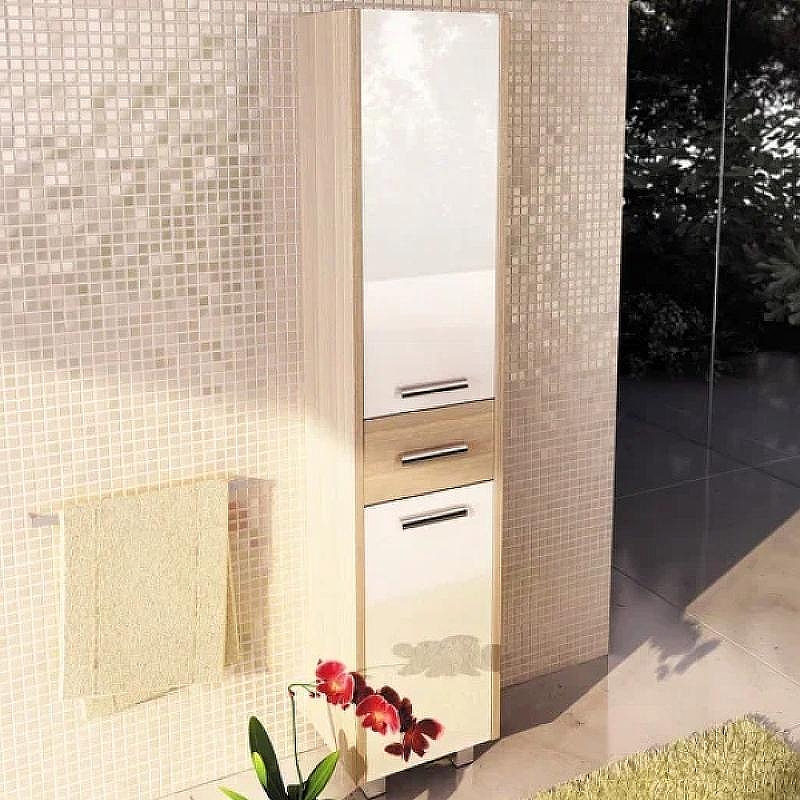 Шкаф пенал Comforty Тулуза 40 00003121663 Сосна лоредо