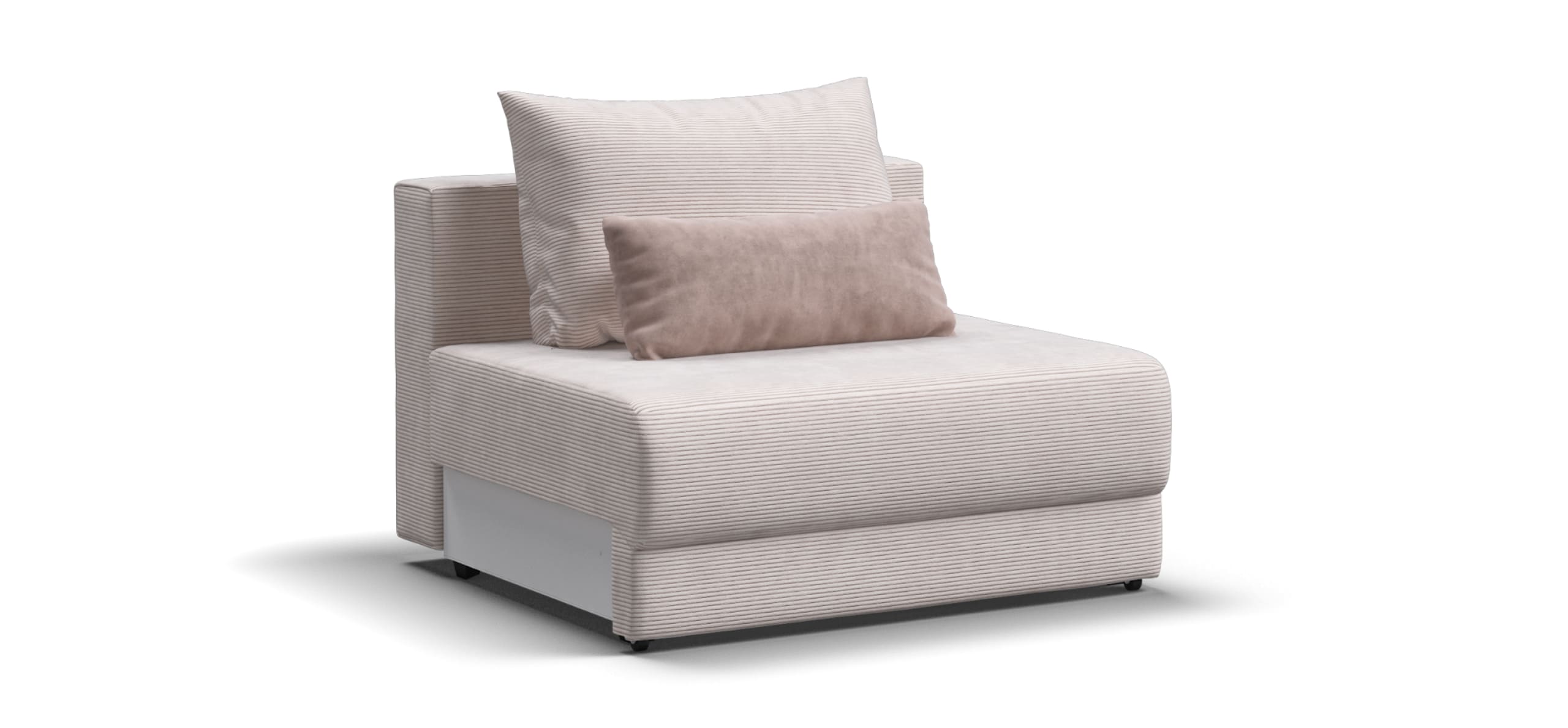 Ричмонд Модуль спальное место Вельвет Корд бежевый