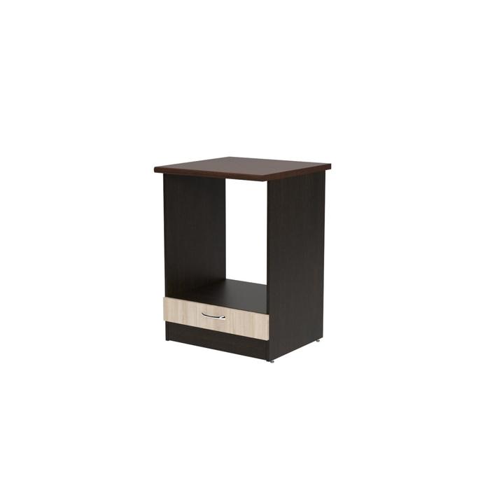 Шкаф напольный под духовой шкаф «Сабрина», 600×600×850 мм, цвет венге/дуб сонома/дуглас тёмный