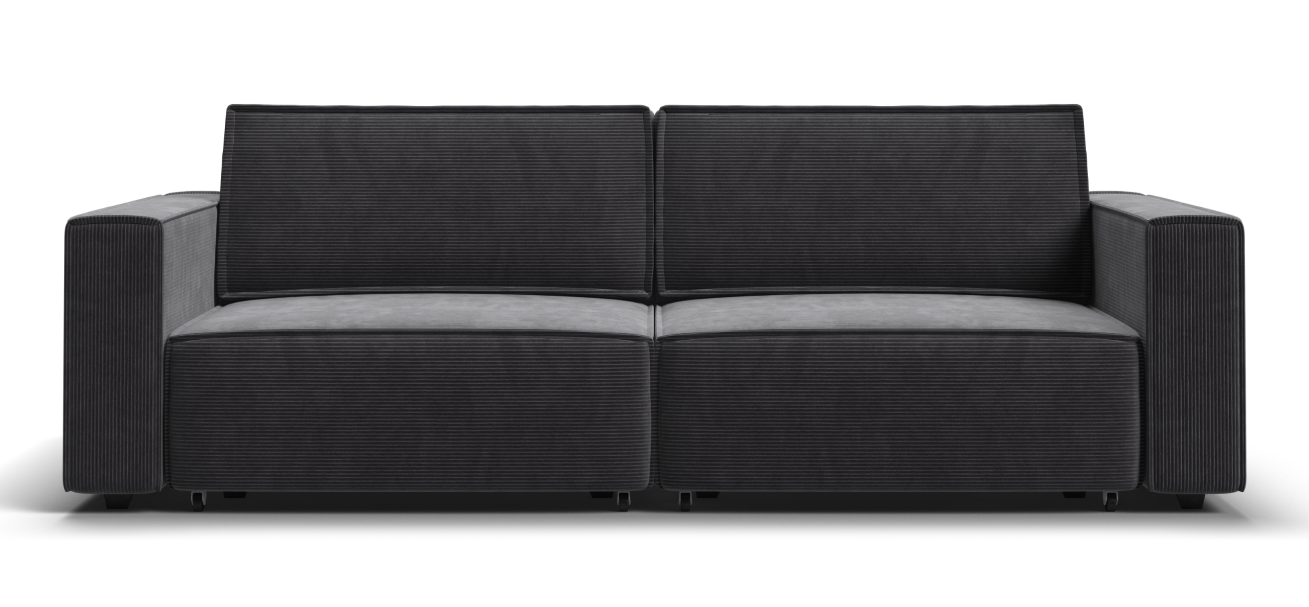 Диван Босс Софт Модуль Вельвет Корд графит