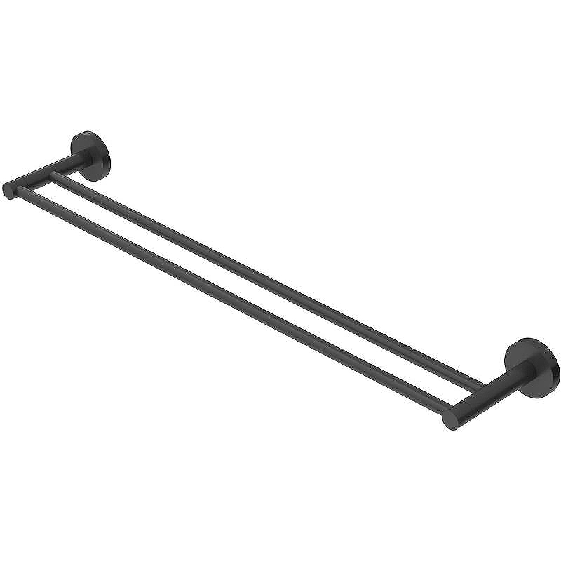 Полотенцедержатель Cezares Relax RELAX-THD-65-NOP двойной Черный матовый