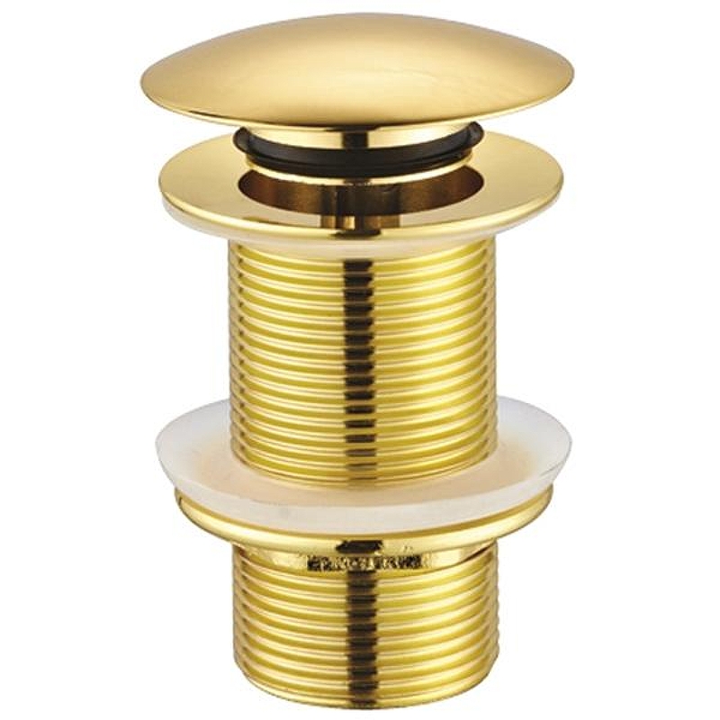 Донный клапан Creavit SF030G click-clack Золото