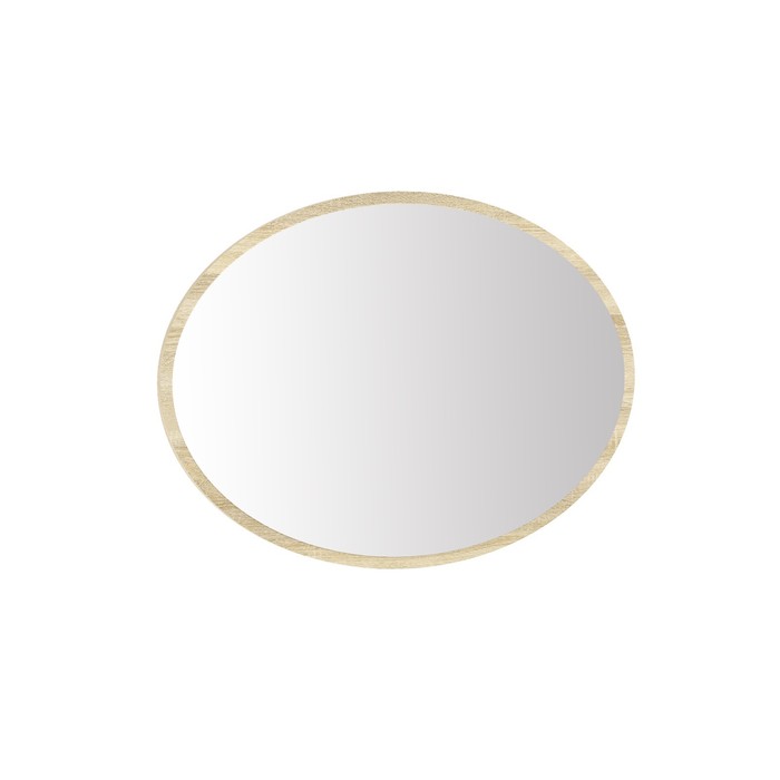 Зеркало интерьерное навесное «Оливия», 80×2.2×60 см, цвет дуб сонома