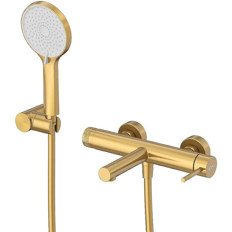 Смеситель для ванны Cezares Relax RELAX-VD-BORO Брашированное золото