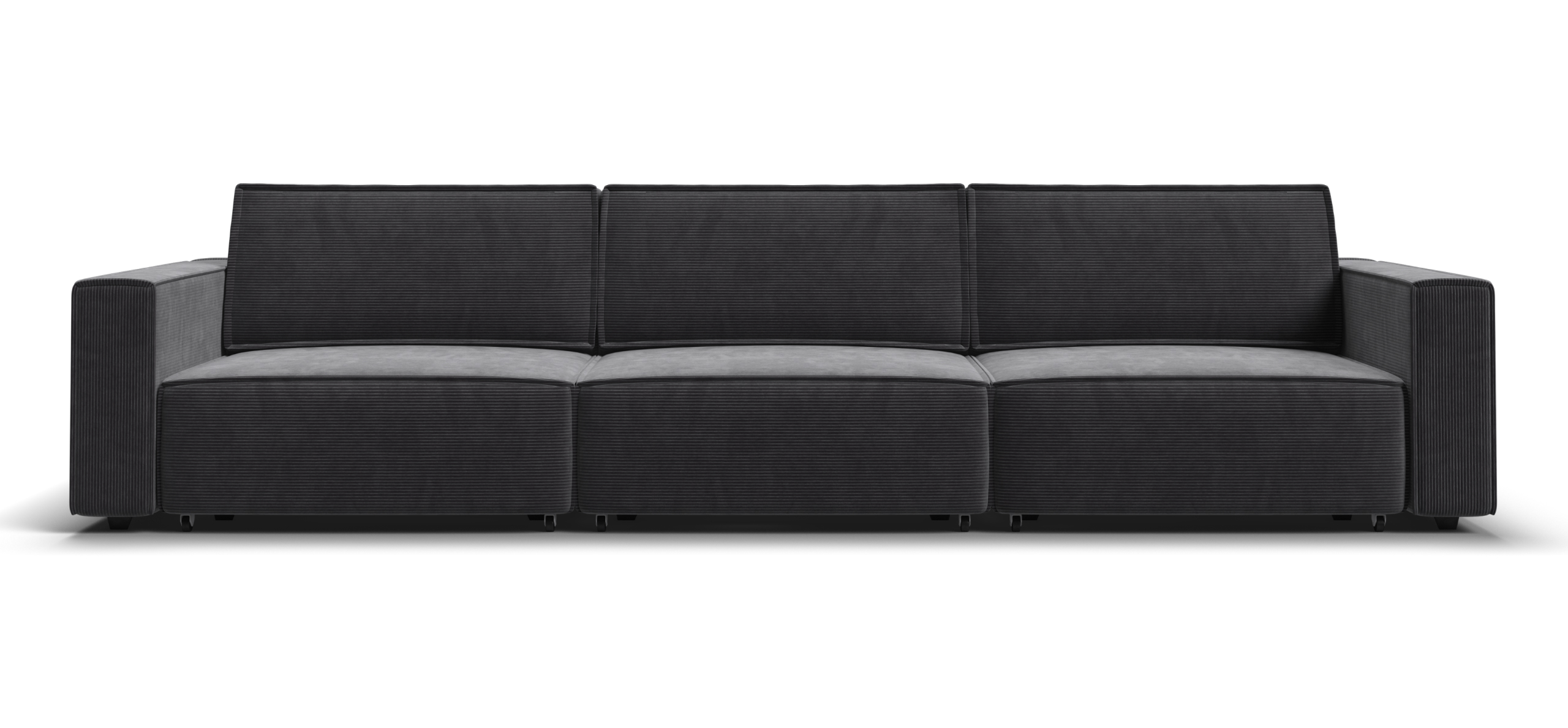 Диван Босс Софт Модуль Макс Вельвет Корд графит