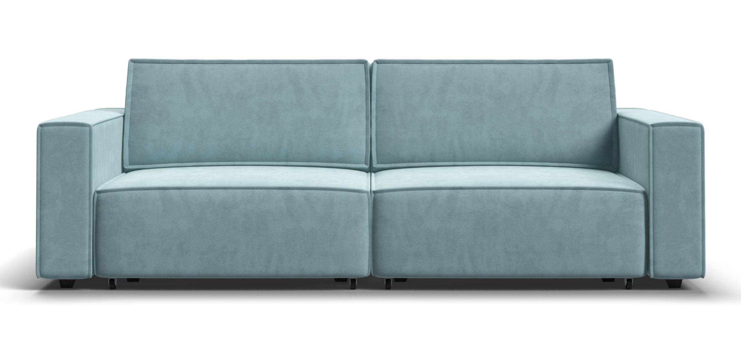 Диван Босс Софт Модуль Велюр Монолит аква