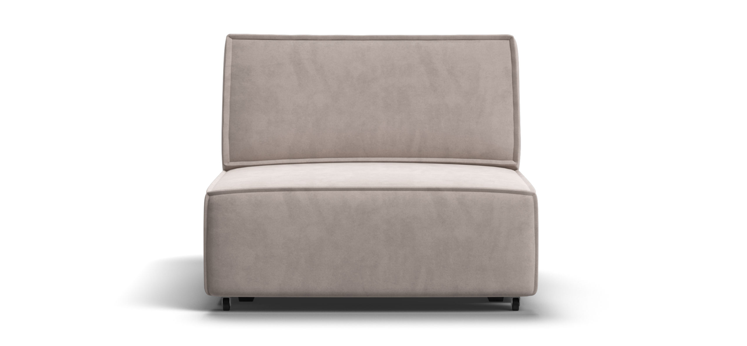 Босс Софт Модуль спальное место Велюр Монолит латте