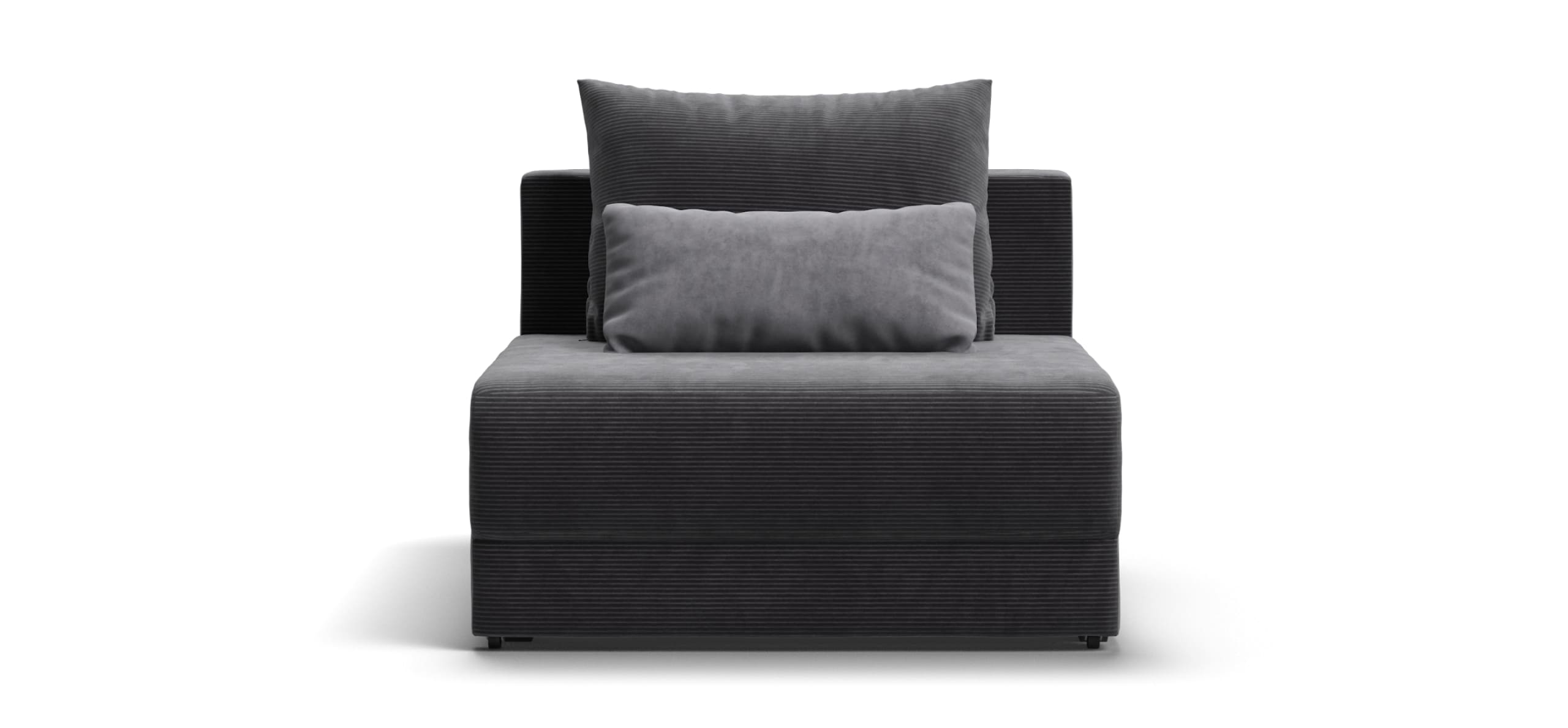 Ричмонд Модуль спальное место Вельвет Корд графит