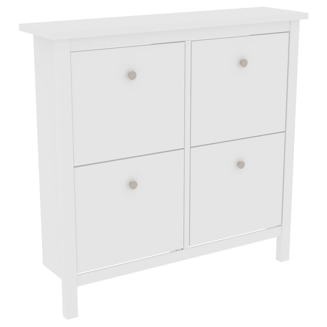 тумба для обуви Кантри 1070х270х1056мм белый сосна