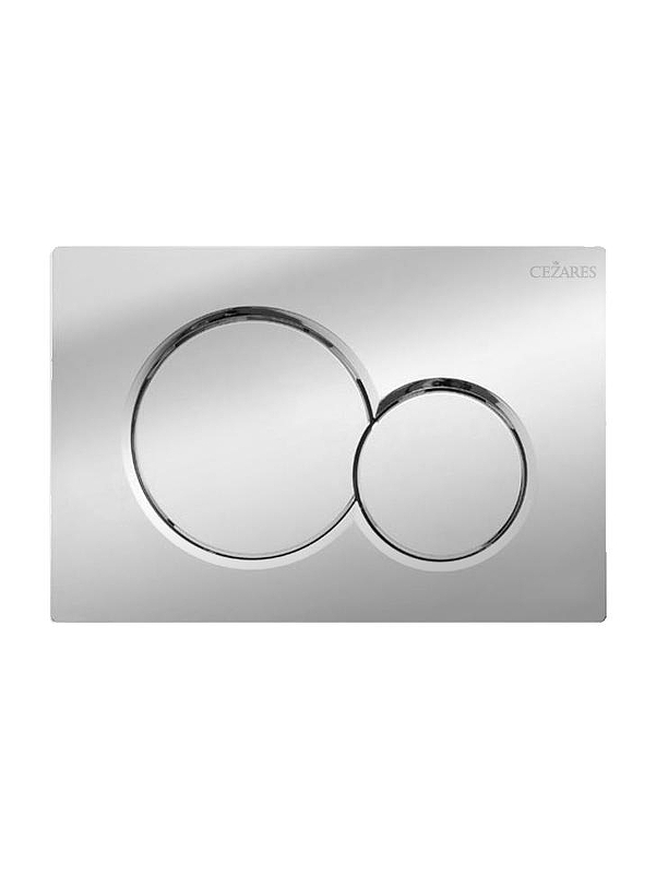 Клавиша смыва Cezares Stylus STYLUS-BTN-01 цвет Хром глянцевый