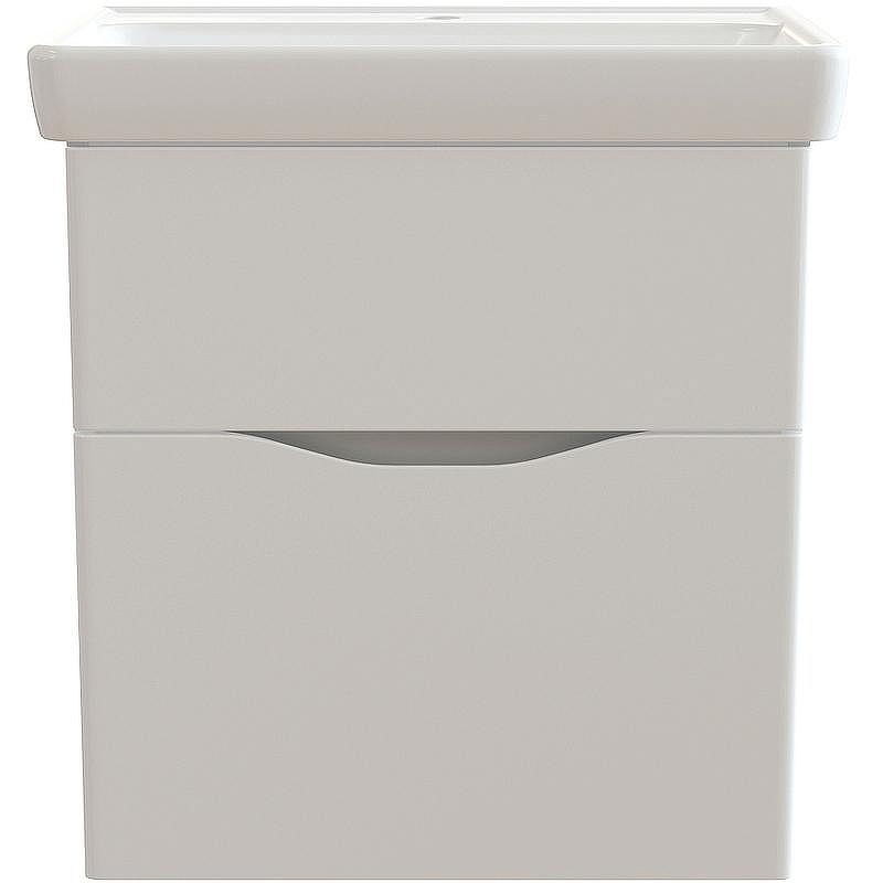 Тумба с раковиной Orange Topline-Marseille 60 TPMS60+RA подвесная Белый глянец