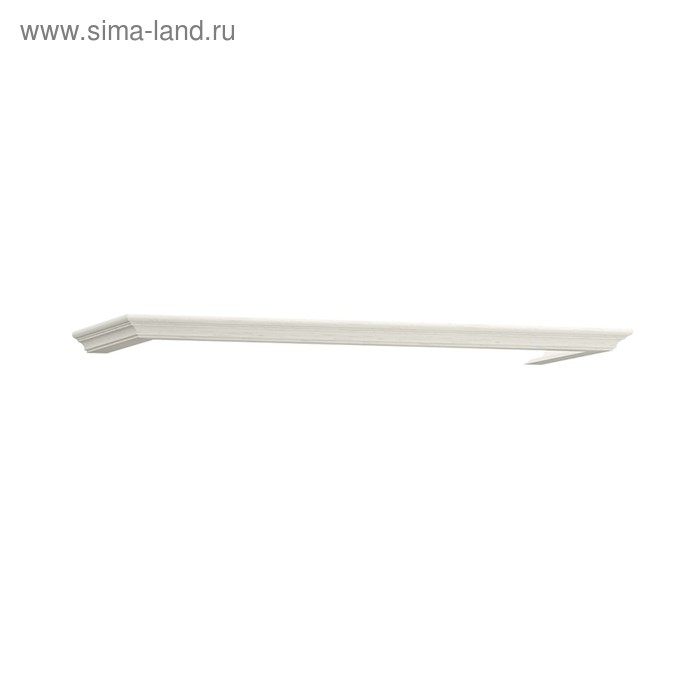Карниз для шкафа «Ливерпуль 1000», цвет белый/ясень ваниль
