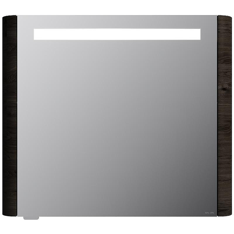 Зеркальный шкаф AM.PM Sensation 80 L M30MCL0801TF с подсветкой Табачный дуб