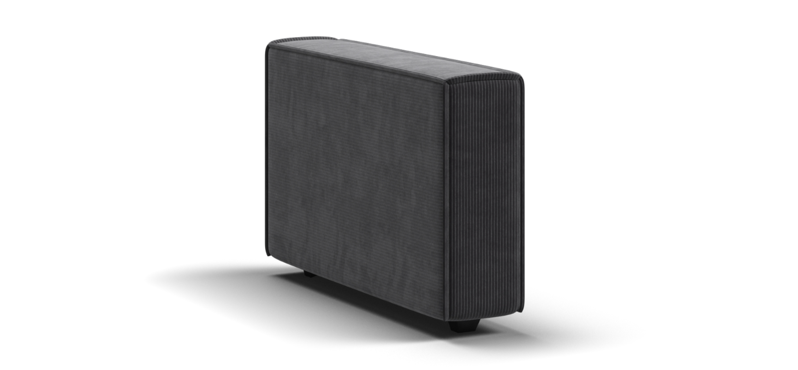 Босс Софт Модуль подлокотник 2 шт. Вельвет Корд графит