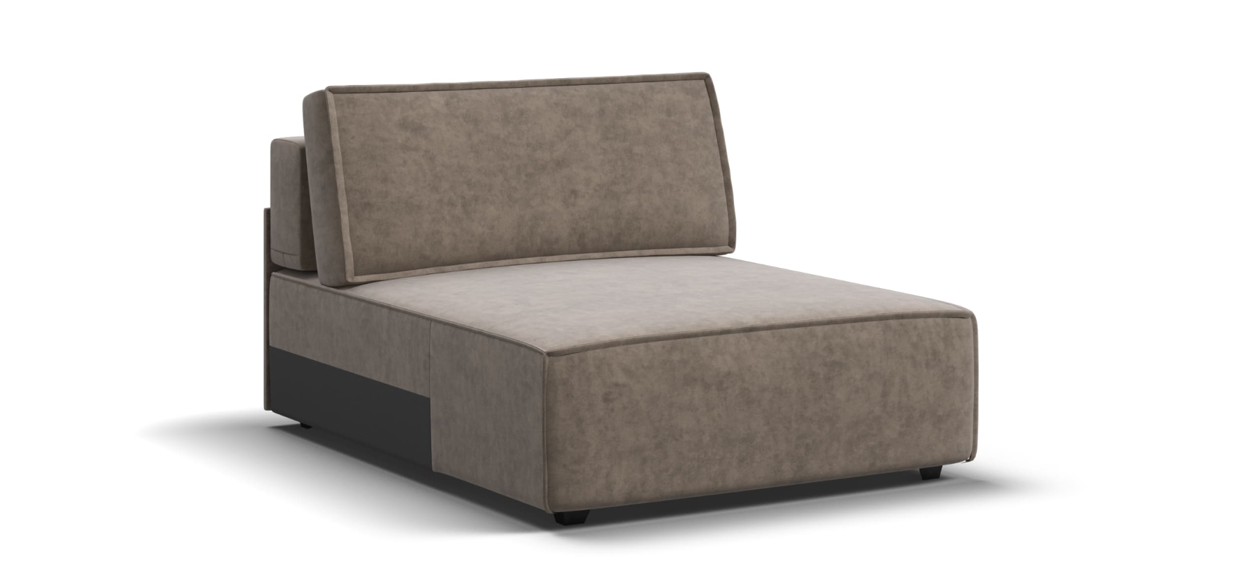 Босс Софт Модуль оттоманка Велюр Роял тауп