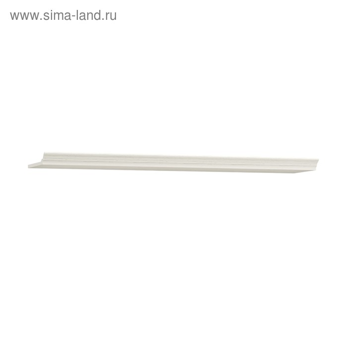 Полка настенная «Ливерпуль», 1400×294×16 мм, цвет белый/ясень ваниль