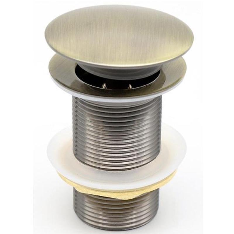 Донный клапан CeramaLux RD008 Click-Clack Бронза