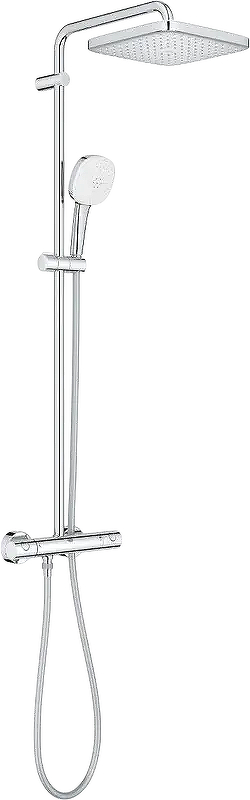 Душевая система Grohe Tempesta Cube 250 26689001 с термостатом Хром
