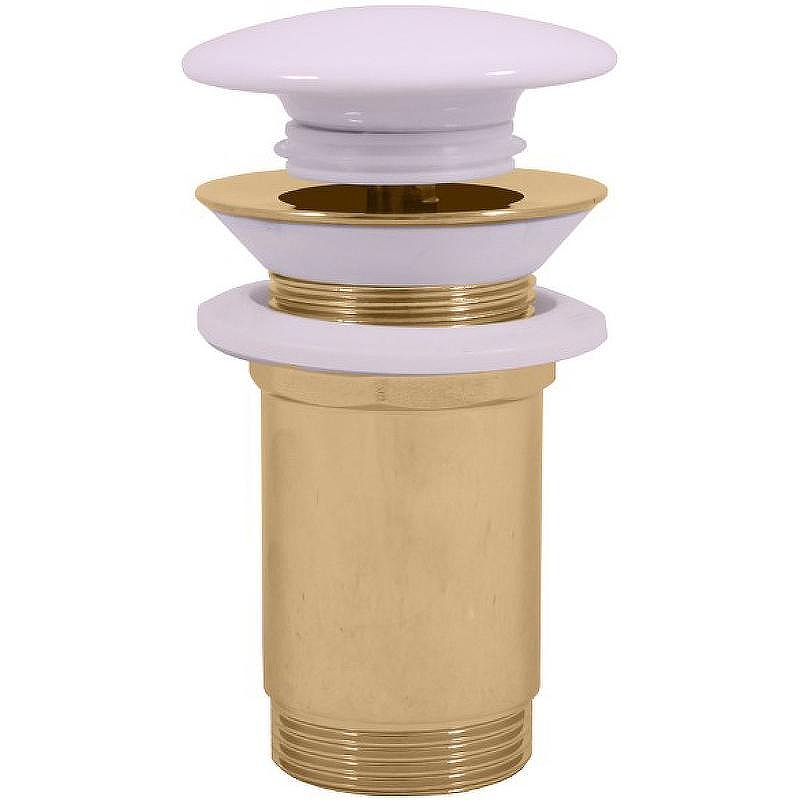 Донный клапан Rav Slezak MD0485Z click-clack Золото