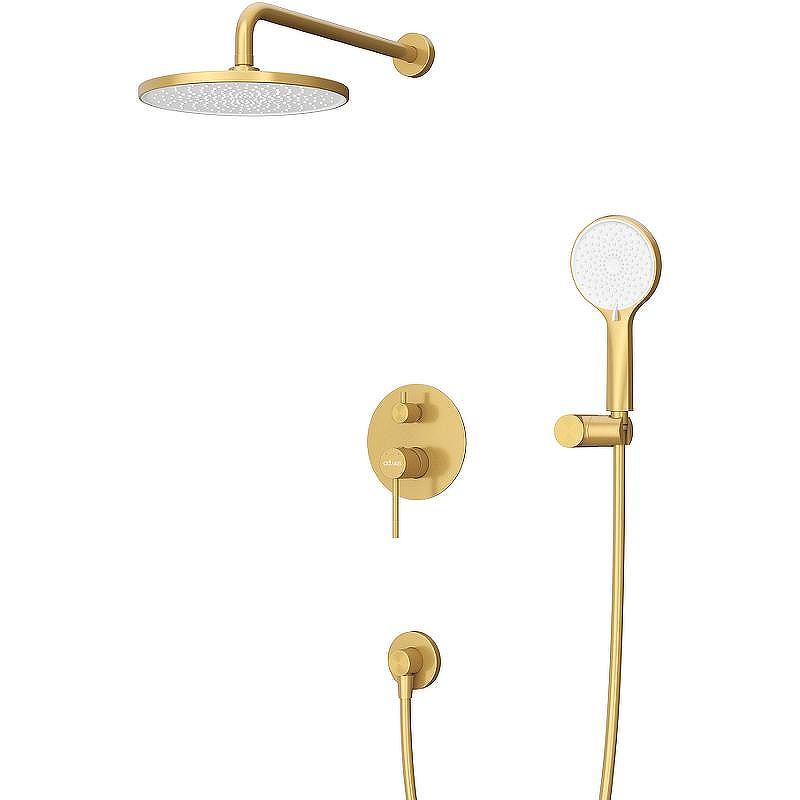 Душевая система Cezares Relax RELAX-DSET-BORO Брашированное золото