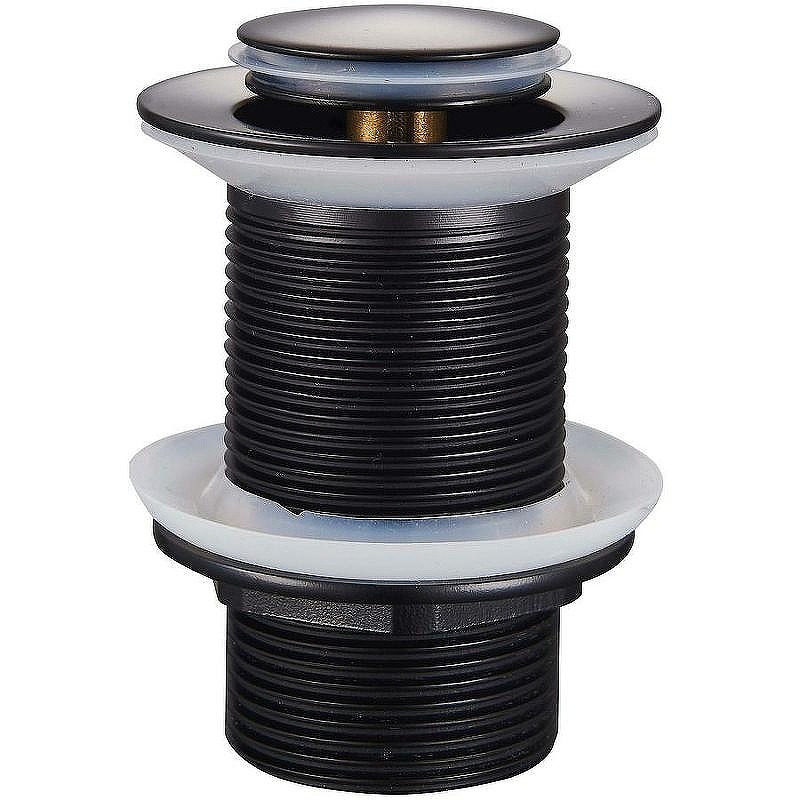 Донный клапан Raglo R600.04.06 click-clack Черный матовый