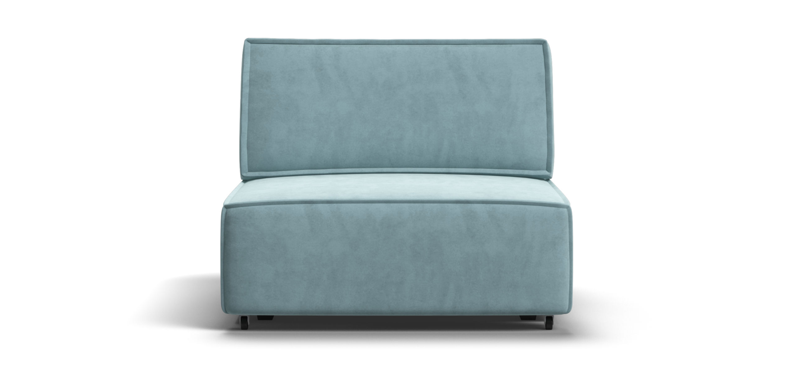 Босс Софт Модуль спальное место Велюр Монолит аква