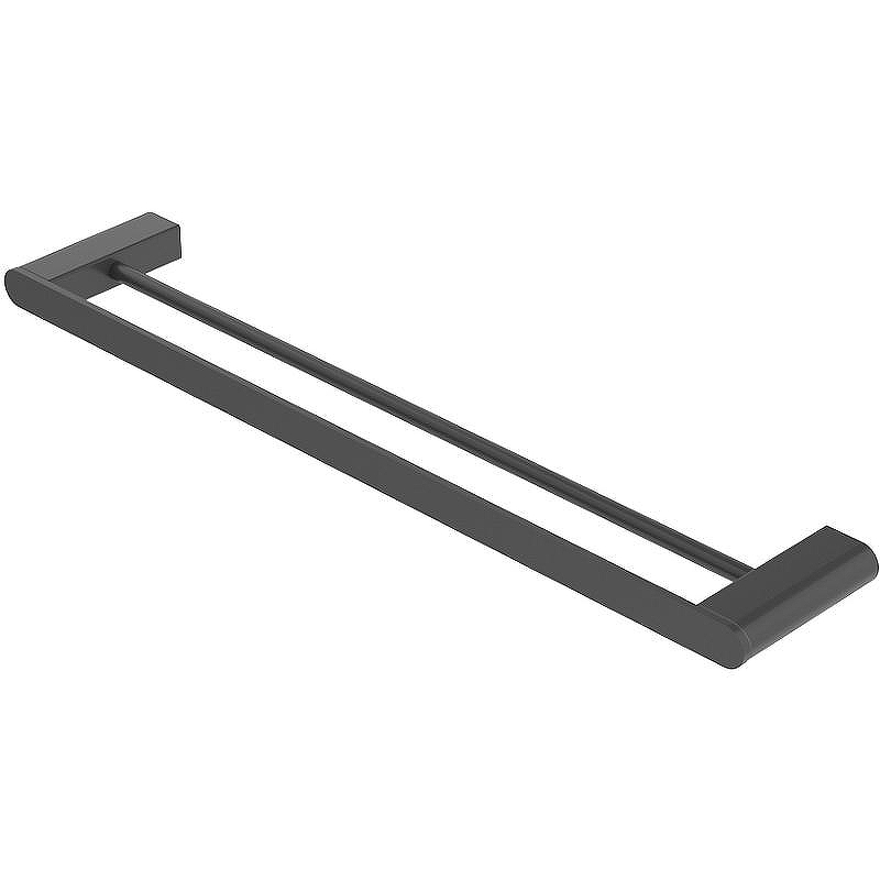 Полотенцедержатель Cezares Stylus STYLUS-THD-60-NOP двойной Черный матовый
