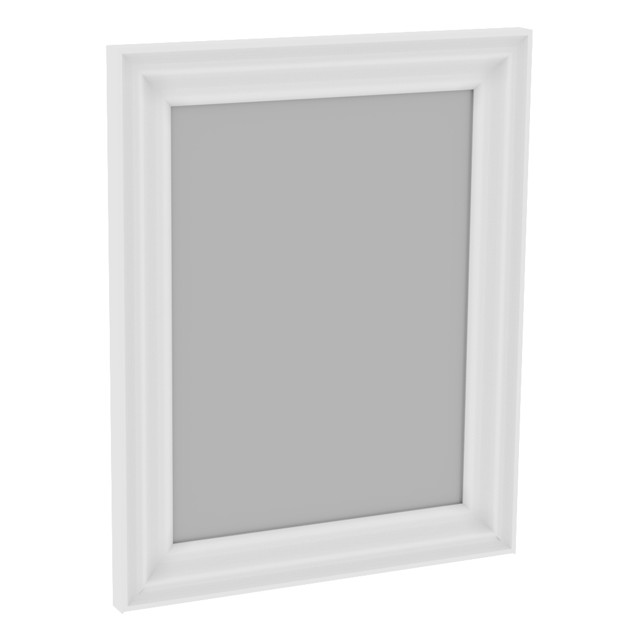 зеркало навесное в раме Кантри 400х24х500мм белый сосна