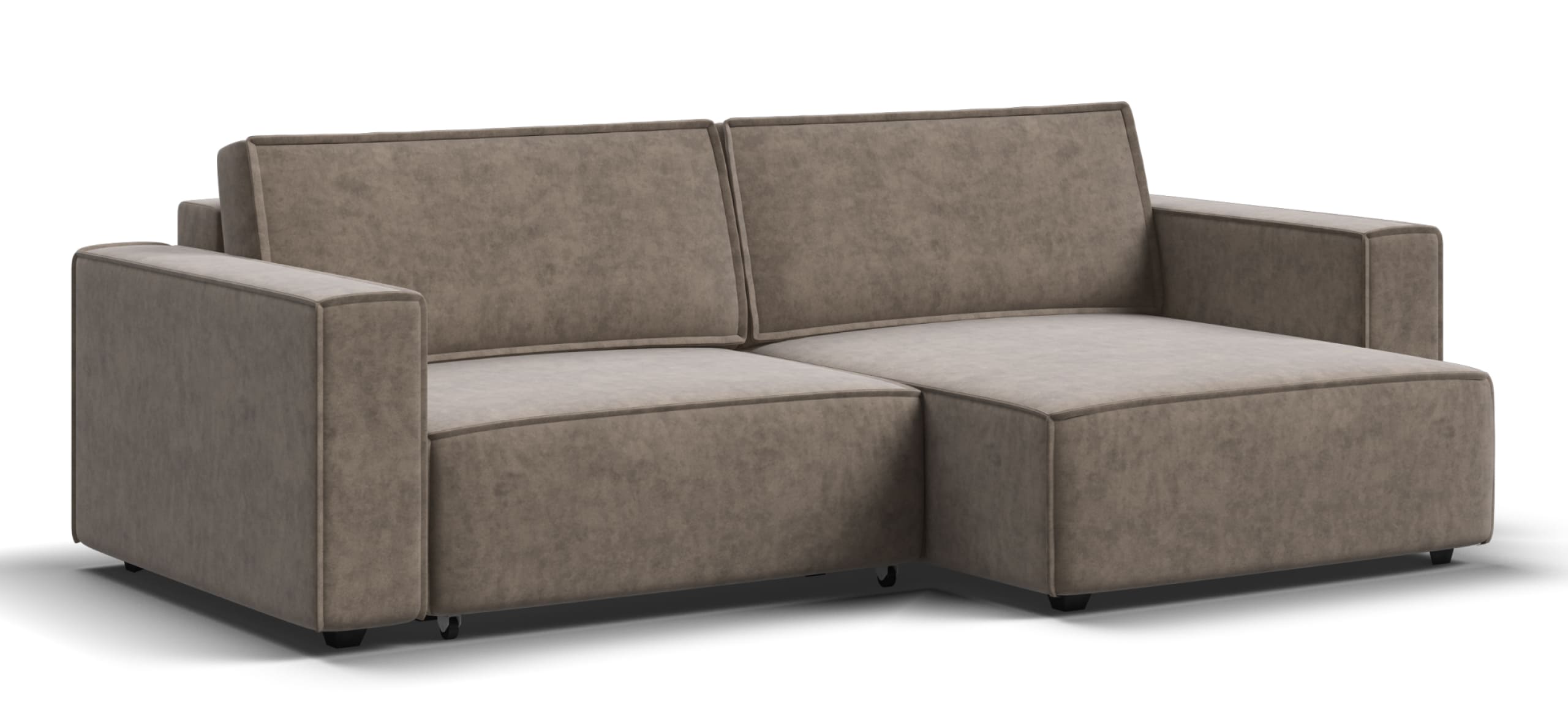 Угловой диван Босс Софт Модуль Велюр Роял тауп