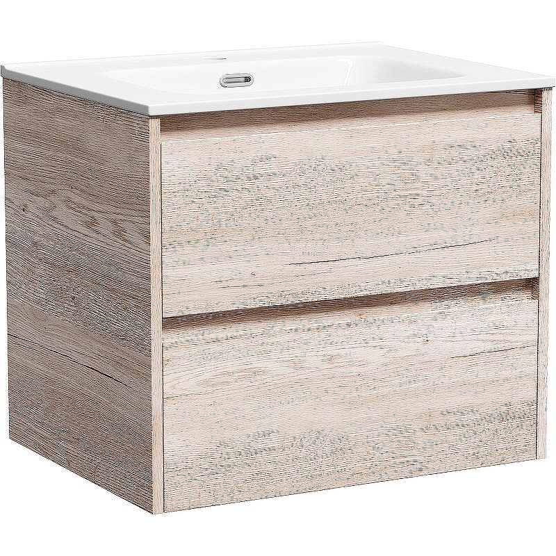 Тумба под раковину Sancos Libra 60 LB60EG подвесная Дуб галифакс натуральный