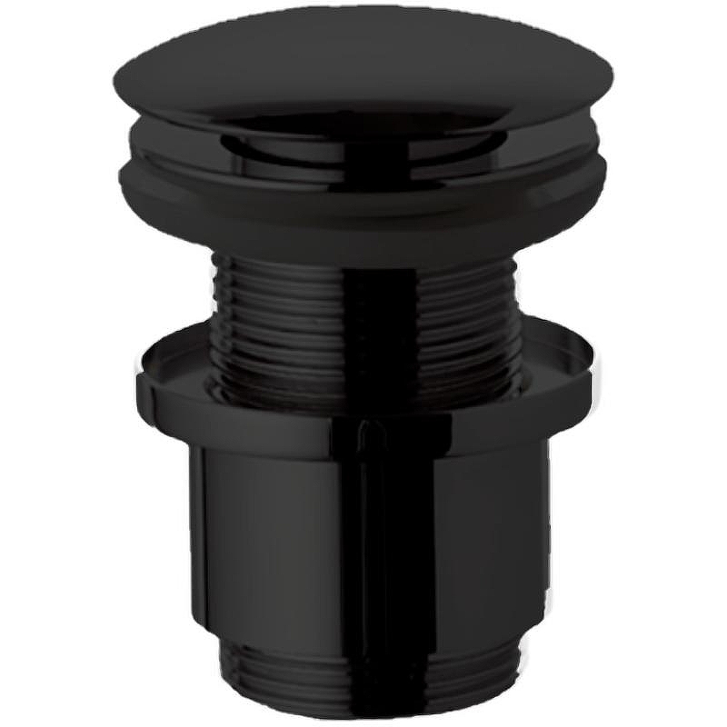 Донный клапан Remer 904CC2114NO click-clack Черный матовый