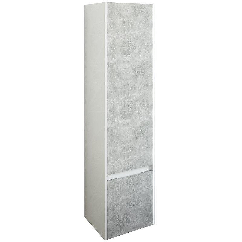 Шкаф пенал Sanflor Калипсо 38 L С03879 подвесной Белый Ателье светлый