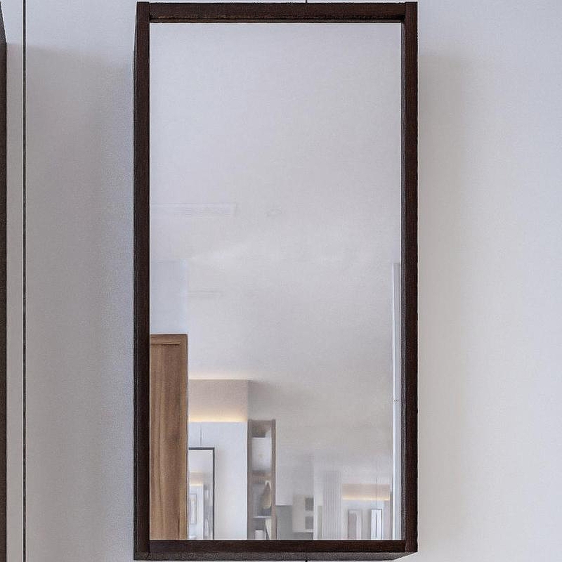 Зеркальный шкаф Бриклаер Бали 40 R 4620750411244 Венге