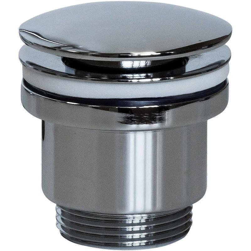 Донный клапан Frap F62 click-clack Хром