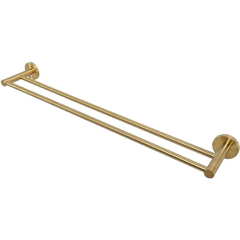 Полотенцедержатель Cezares Relax RELAX-THD-65-BORO двойной Брашированное золото