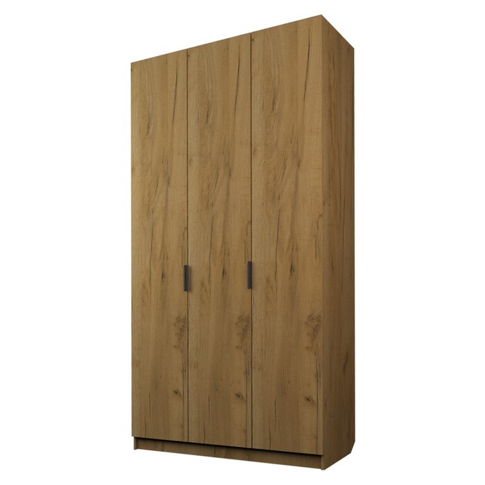 Шкаф трехдверный «Аллоджио. Экон», 1200×520×2300 мм, цвет дуб крафт золотой