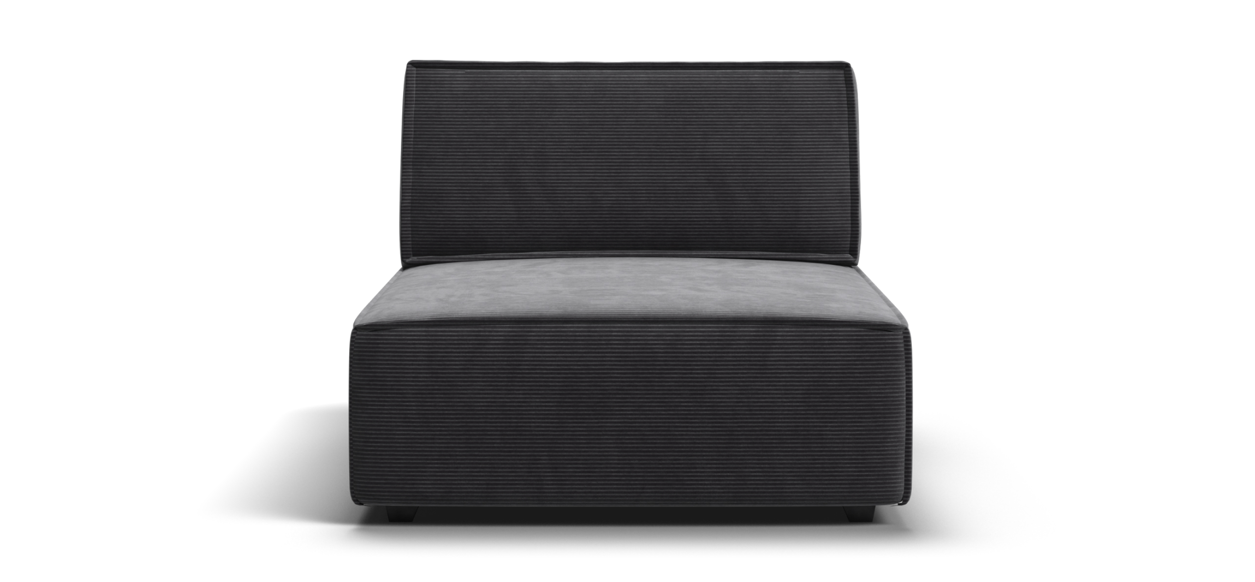 Босс Софт Модуль оттоманка Вельвет Корд графит