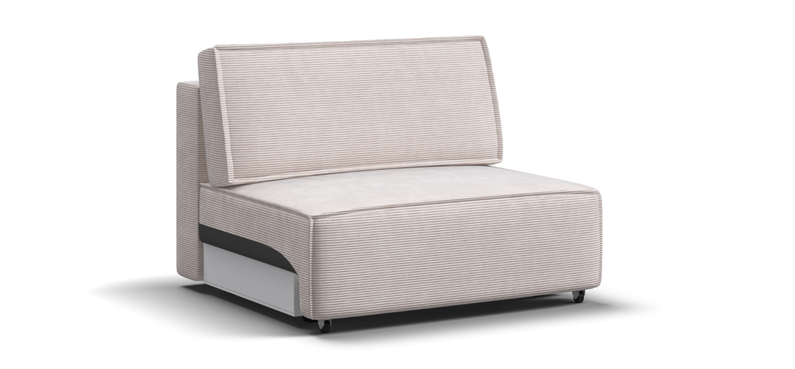 Босс Софт Модуль спальное место Вельвет Корд бежевый