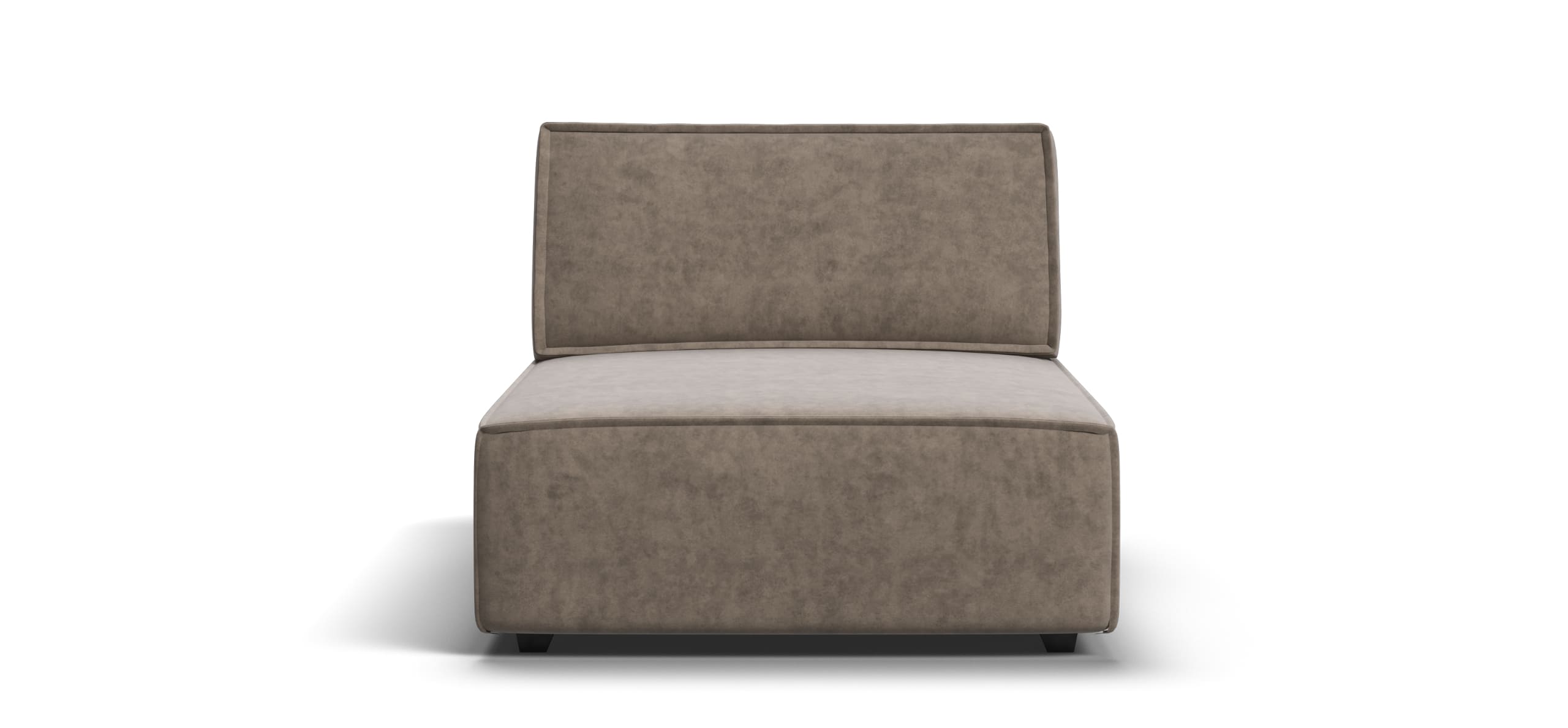 Босс Софт Модуль оттоманка Велюр Роял тауп