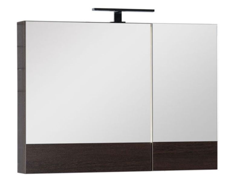 Зеркало-шкаф Aquanet Нота 90 венге 0159110