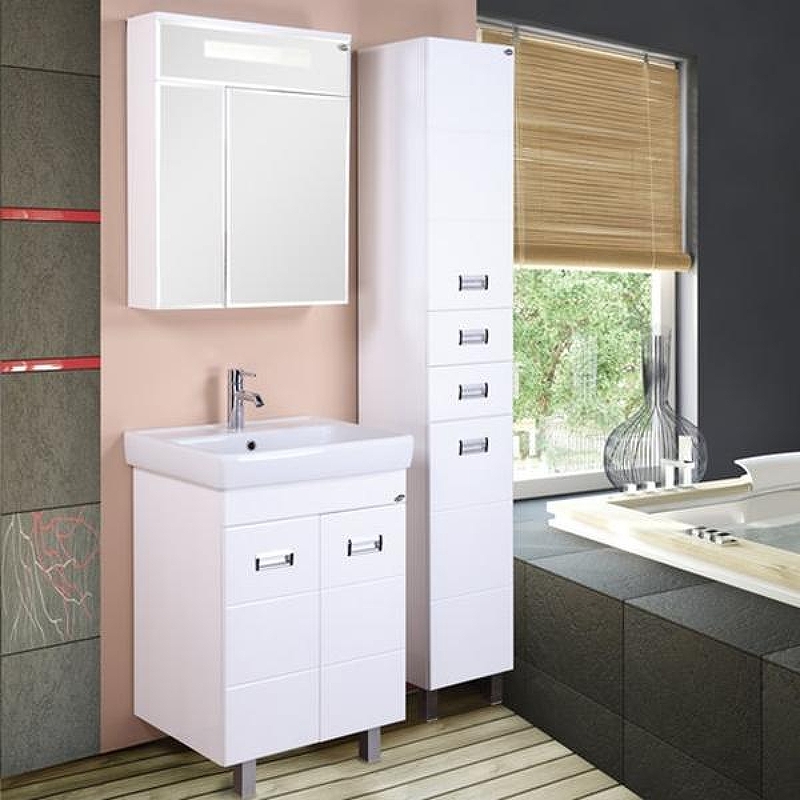 Тумба под раковину Onika Балтика-Квадро 70 Белая